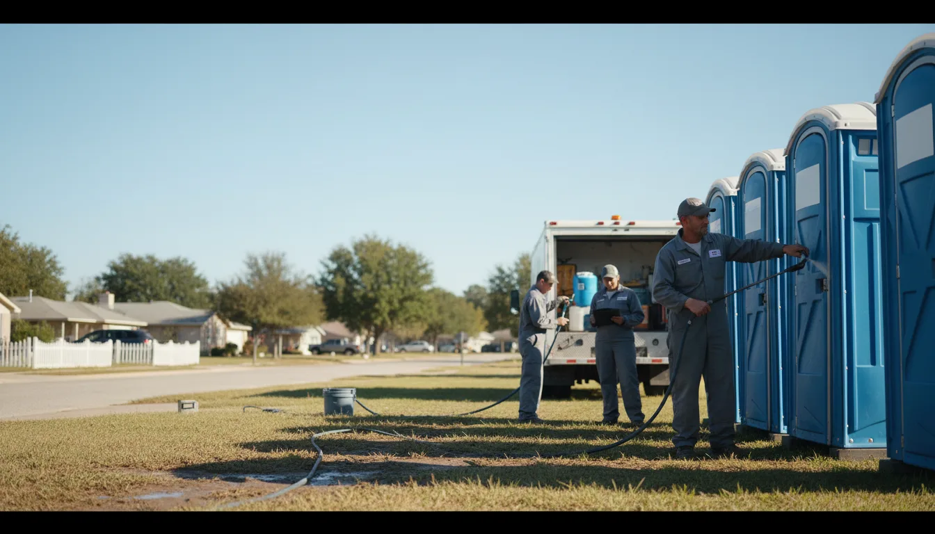 Long-Term Portable Toilet Rental in Elgin, OK near me